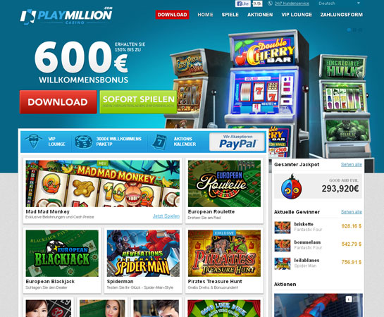 Play Million Casino